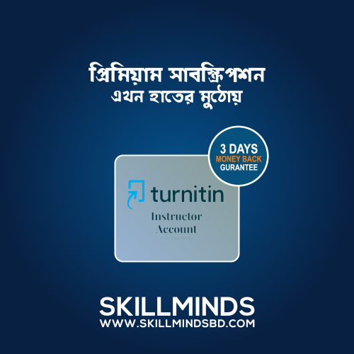 Turnitin (Instructor) AI - (3 Month No Warranty)