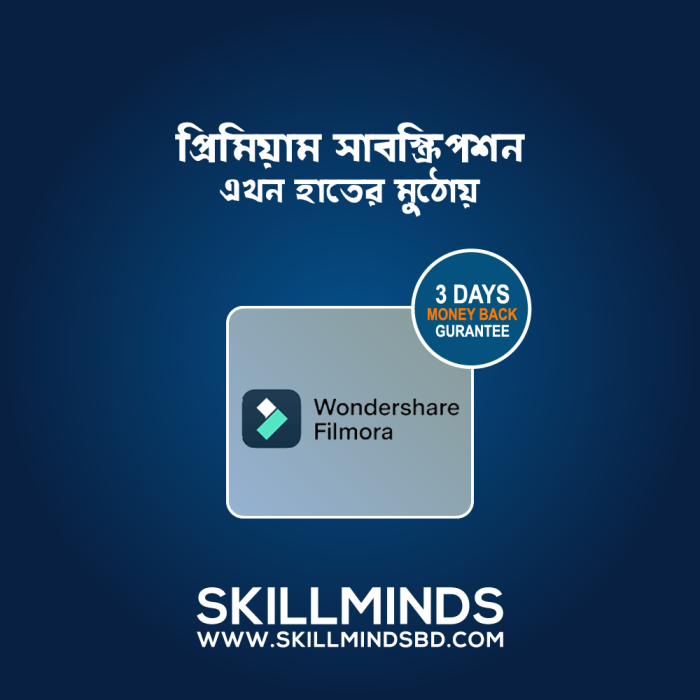 56 WonderShare Filmora 13 Subscription